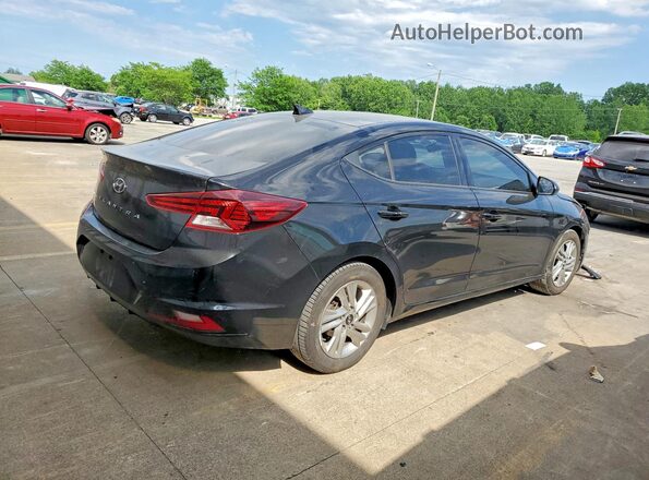 5NPD84LF9LH602632 2020 HYUNDAI ELANTRA Черный Задняя правая четверть