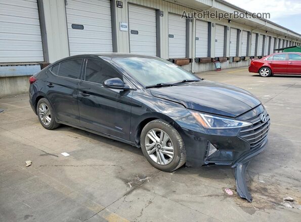 5NPD84LF9LH602632 2020 HYUNDAI ELANTRA Черный Передняя правая четверть
