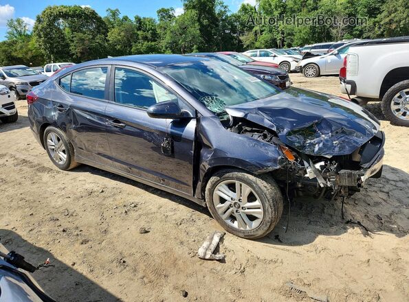 5NPD84LF9LH617938 2020 HYUNDAI ELANTRA Gray Front right