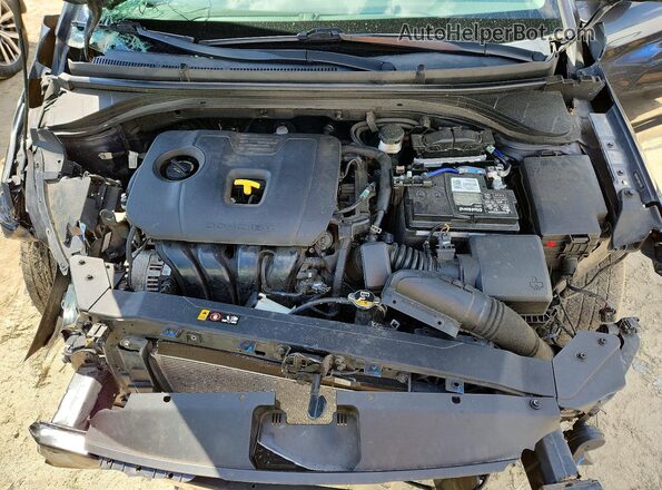 5NPD84LF9LH617938 2020 HYUNDAI ELANTRA Gray Rear interior view