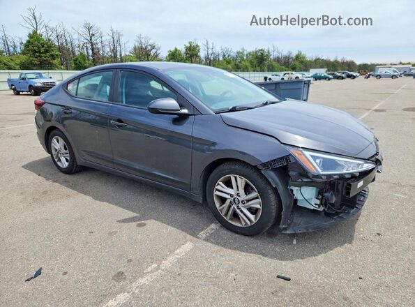 5NPD84LF9LH619432 2020 HYUNDAI ELANTRA Угольный Передняя правая четверть