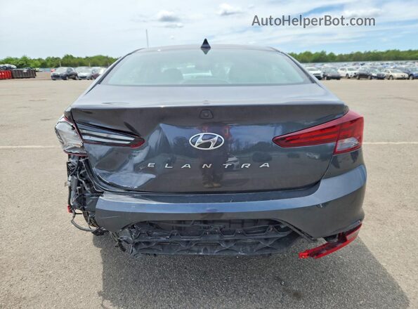 5NPD84LF9LH619432 2020 HYUNDAI ELANTRA Угольный Вид сзади