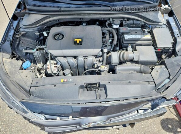 5NPD84LF9LH619432 2020 HYUNDAI ELANTRA Угольный Вид задней части салона