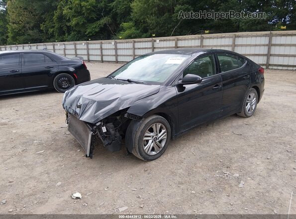 5NPD84LF9LH624727 2020 HYUNDAI ELANTRA Black Передня ліва чверть