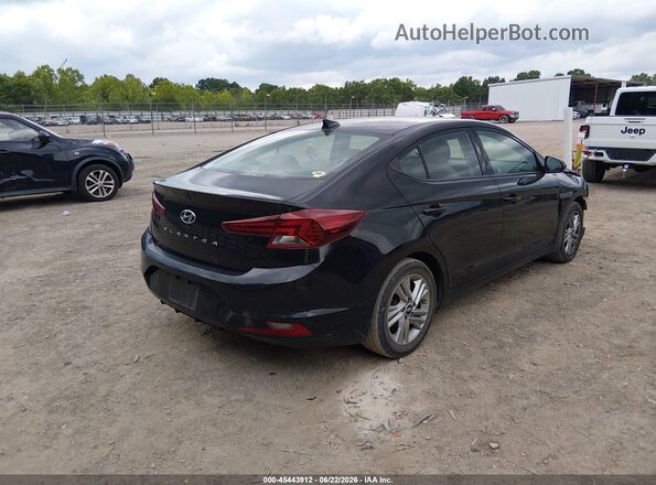 5NPD84LF9LH624727 2020 HYUNDAI ELANTRA Black Задня права чверть