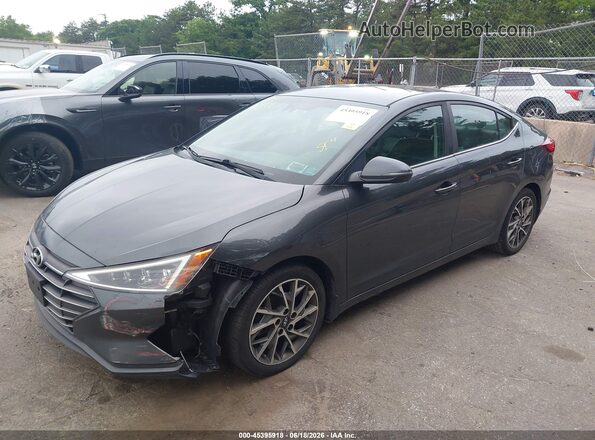 5NPD84LF9LH626882 2020 HYUNDAI ELANTRA Gray Vista tres cuartos delantera izquierda