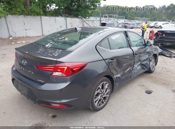 5NPD84LF9LH626882 2020 HYUNDAI ELANTRA Gray Trasero derecho