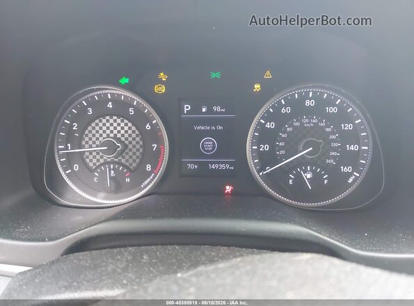 5NPD84LF9LH626882 2020 HYUNDAI ELANTRA Gray Vista de los asientos traseros