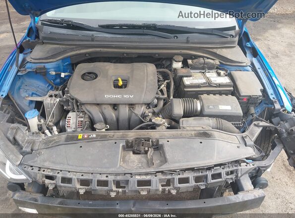 5NPD84LFXHH024516 2017 HYUNDAI ELANTRA Blue Հետևի տեսք