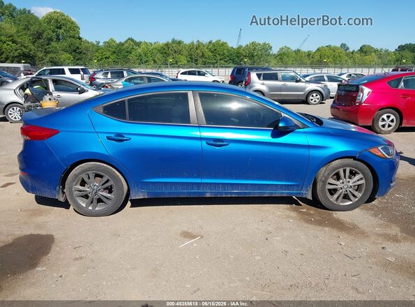 5NPD84LFXHH027559 2017 HYUNDAI ELANTRA Blue Vista interior de 360 grados