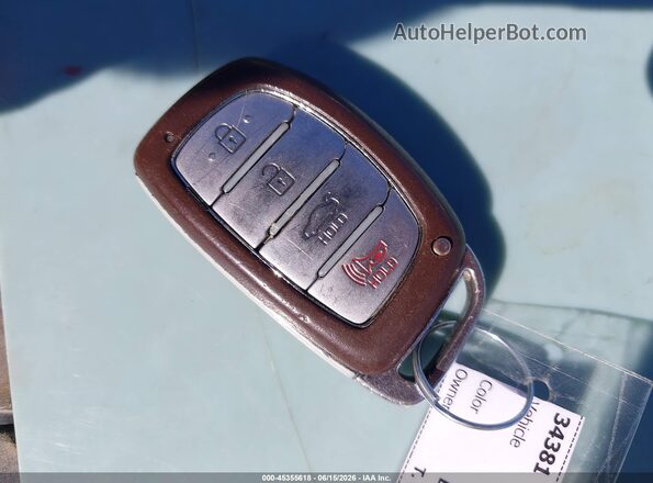 5NPD84LFXHH027559 2017 HYUNDAI ELANTRA Blue Vista del salpicadero