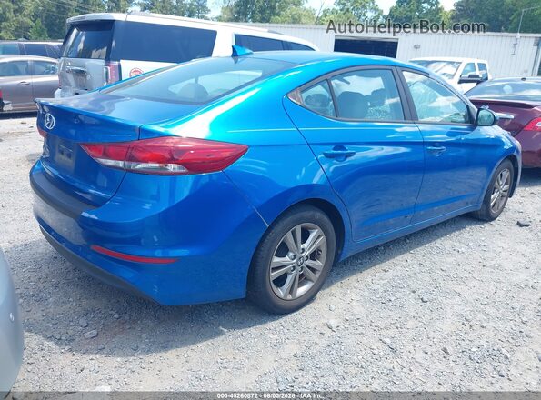 5NPD84LFXHH027917 2017 HYUNDAI ELANTRA Blue უკანა მარჯვენა