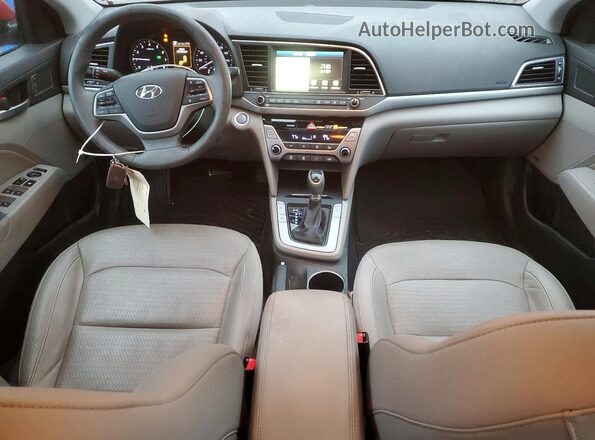5NPD84LFXHH050503 2017 HYUNDAI ELANTRA Red 
