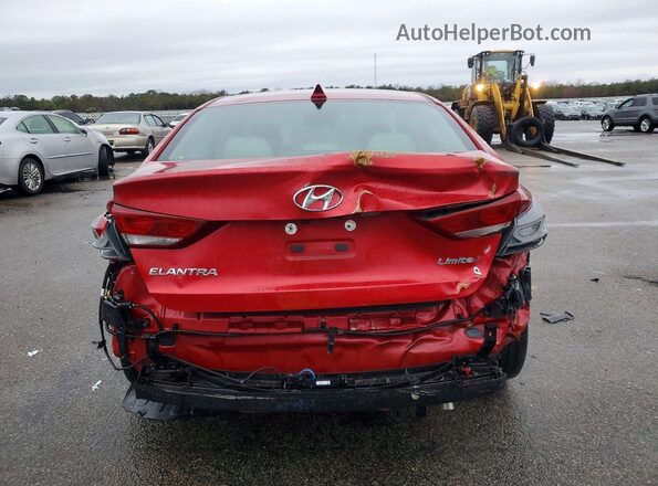 5NPD84LFXHH050503 2017 HYUNDAI ELANTRA Red 