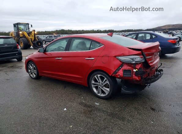 5NPD84LFXHH050503 2017 HYUNDAI ELANTRA Red 