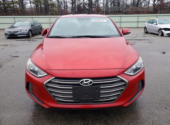 5NPD84LFXHH050503 2017 HYUNDAI ELANTRA Red 