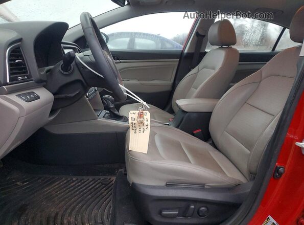 5NPD84LFXHH050503 2017 HYUNDAI ELANTRA Red 
