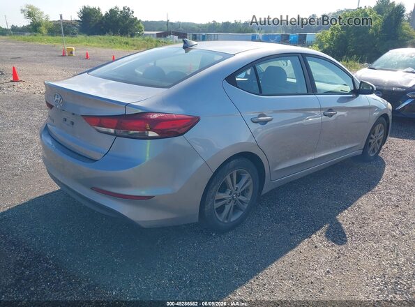 5NPD84LFXHH067267 2017 HYUNDAI ELANTRA Silver Rear right