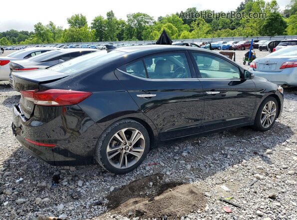 5NPD84LFXHH070640 2017 HYUNDAI ELANTRA Black 