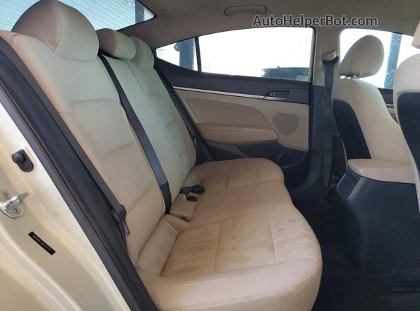 5NPD84LFXHH120775 2017 HYUNDAI ELANTRA Silver Հետևի նստատեղերի տեսք
