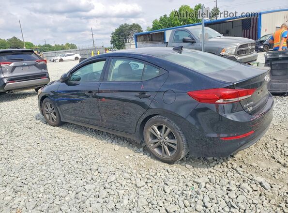 5NPD84LFXHH121005 2017 HYUNDAI ELANTRA Black Rear left
