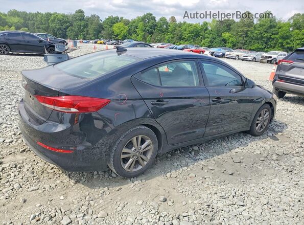 5NPD84LFXHH121005 2017 HYUNDAI ELANTRA Black Rear right