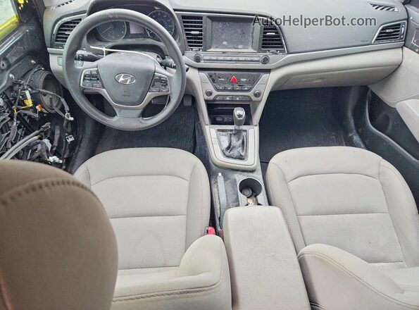 5NPD84LFXHH122932 2017 HYUNDAI ELANTRA Black 