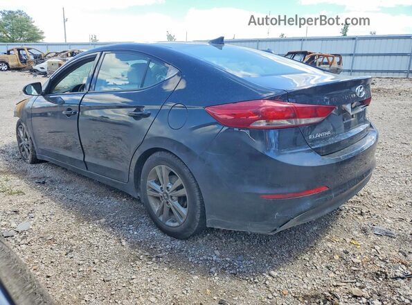 5NPD84LFXHH146843 2017 HYUNDAI ELANTRA Black Հետևի ձախ
