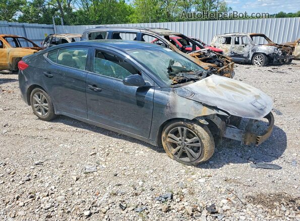 5NPD84LFXHH146843 2017 HYUNDAI ELANTRA Black Առջևի աջ