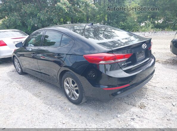 5NPD84LFXHH147619 2017 HYUNDAI ELANTRA Black Rear left