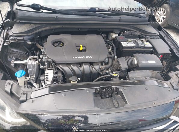 5NPD84LFXHH147619 2017 HYUNDAI ELANTRA Black Rear view