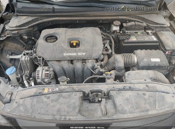 5NPD84LFXHH170379 2017 HYUNDAI ELANTRA Black Вид ззаду