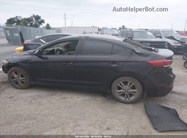 5NPD84LFXHH170379 2017 HYUNDAI ELANTRA Black Панорамний вид салону 360°