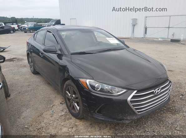 5NPD84LFXHH170379 2017 HYUNDAI ELANTRA Black Вид задньої частини салону