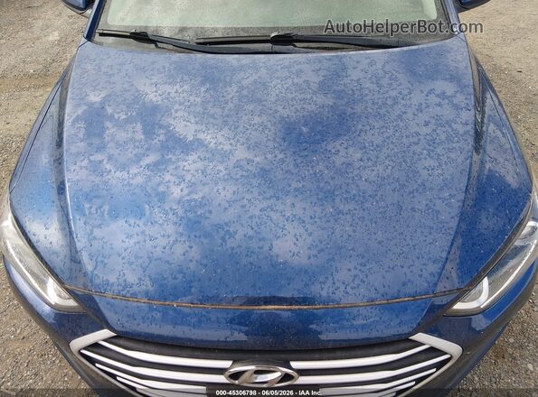 5NPD84LFXHH196559 2017 HYUNDAI ELANTRA Blue Vista trasera