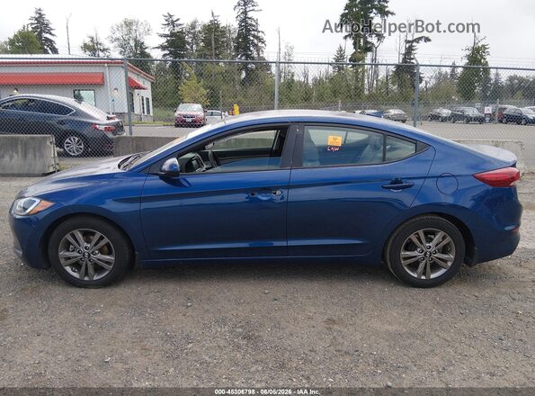 5NPD84LFXHH196559 2017 HYUNDAI ELANTRA Blue Vista interior de 360 grados