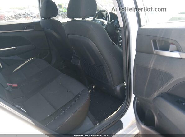 5NPD84LFXHH201114 2017 HYUNDAI ELANTRA White Vista de la etiqueta del VIN