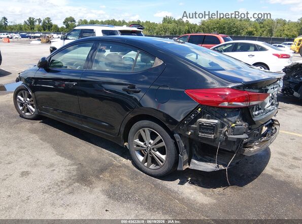 5NPD84LFXHH205731 2017 HYUNDAI ELANTRA Black Հետևի ձախ