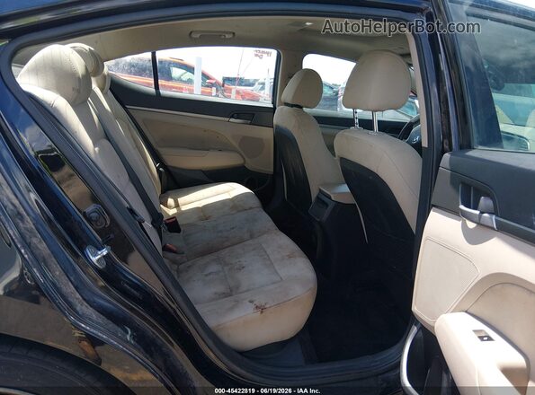 5NPD84LFXHH205731 2017 HYUNDAI ELANTRA Black VIN կոդի պիտակի տեսք