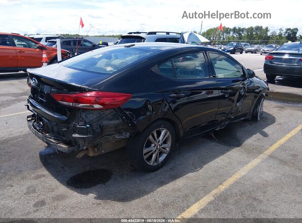 5NPD84LFXHH205731 2017 HYUNDAI ELANTRA Black Հետևի աջ
