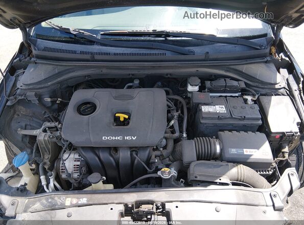 5NPD84LFXHH205731 2017 HYUNDAI ELANTRA Black Հետևի տեսք