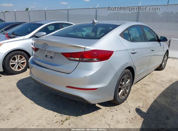 5NPD84LFXJH267832 2018 HYUNDAI ELANTRA Silver Rear right