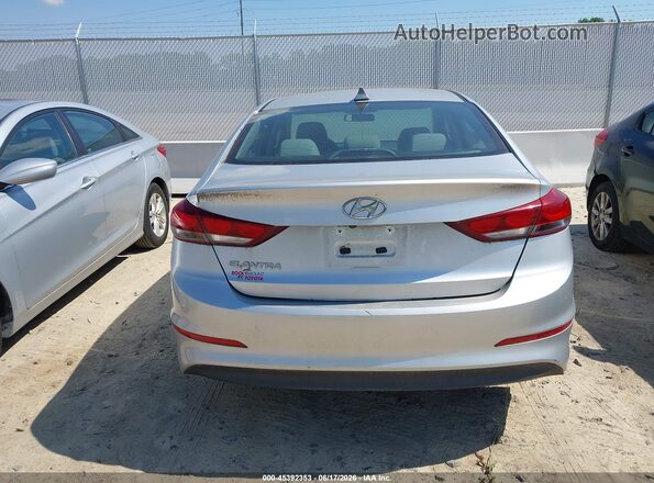 5NPD84LFXJH267832 2018 HYUNDAI ELANTRA Silver 