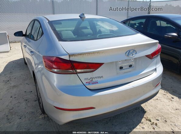 5NPD84LFXJH267832 2018 HYUNDAI ELANTRA Silver 