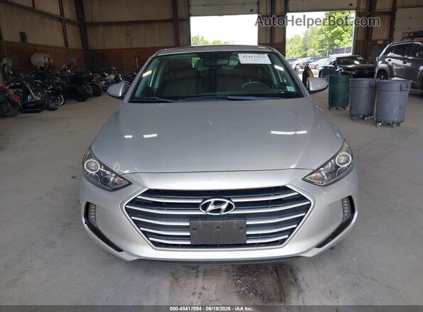 5NPD84LFXJH274716 2018 HYUNDAI ELANTRA Серый Вид щитка приборов