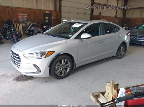 5NPD84LFXJH274716 2018 HYUNDAI ELANTRA Серый Передняя левая четверть