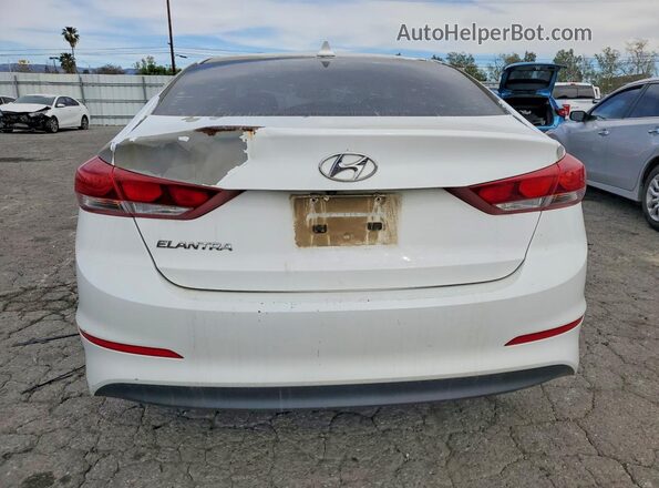 5NPD84LFXJH290706 2018 HYUNDAI ELANTRA White 