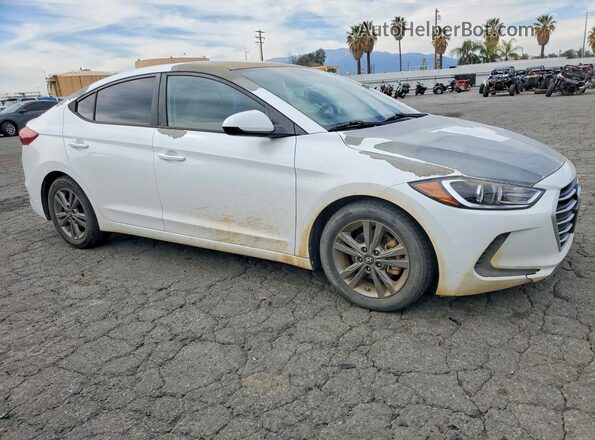 5NPD84LFXJH290706 2018 HYUNDAI ELANTRA White 