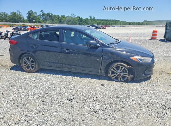 5NPD84LFXJH294898 2018 HYUNDAI ELANTRA Black Передня права чверть