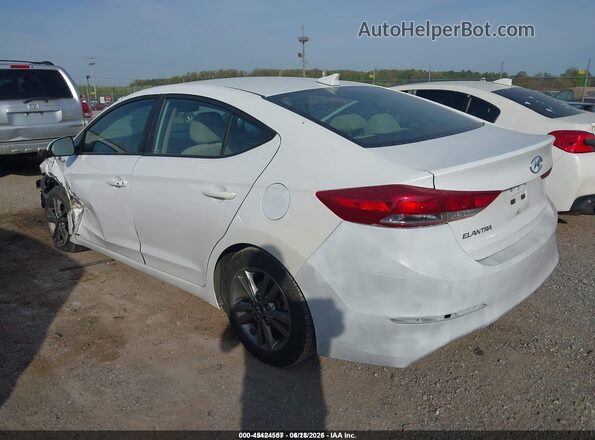 5NPD84LFXJH306533 2018 HYUNDAI ELANTRA White Задня ліва чверть